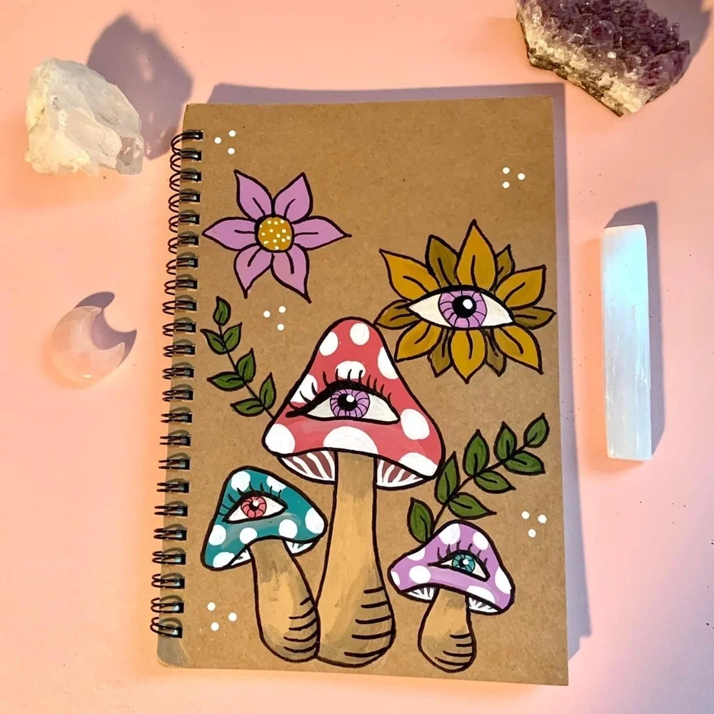 Hand Painted Notebook - Picture 1 of 2